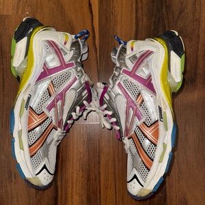 Rainbow Balenciaga Runners 
Size 44